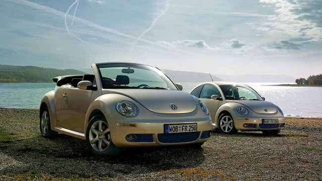 Обои картинки фото volkswagen, beetle, автомобили, концерн, ag, автомобилестроение, германия