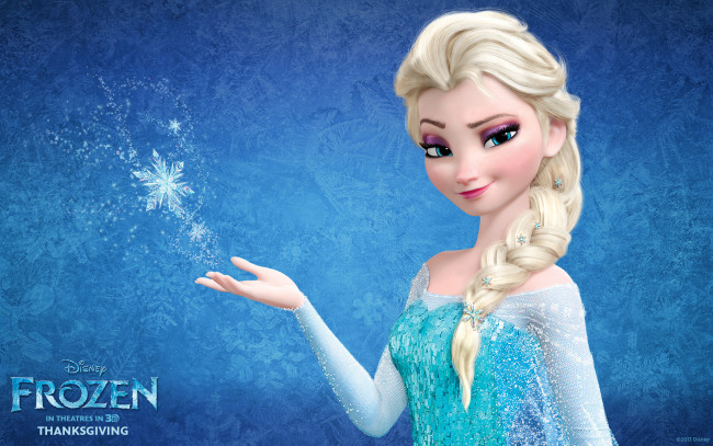 Обои картинки фото мультфильмы, frozen, принцесса, эльза, замороженные