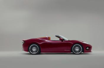 обоя автомобили, spyker, вишневый, 2013г, concept, spyder, venator, b6