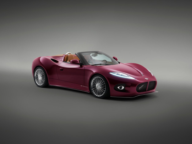 Обои картинки фото автомобили, spyker, вишневый, 2013г, concept, spyder, venator, b6