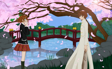 Картинка аниме tsubasa+reservoir+chronicles фон взгляд девушка