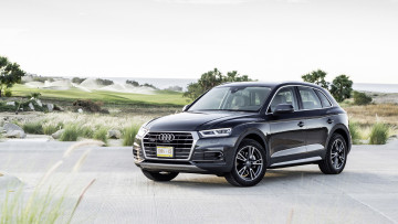 обоя audi q5 tdi 2018, автомобили, audi, чёрный, 2018, tdi, q5