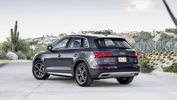 обоя audi q5 tdi 2018, автомобили, audi, чёрный, 2018, tdi, q5