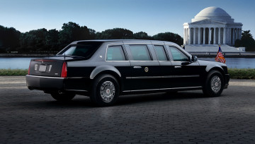 Картинка cadillac+one+barack+obama`s+new+presidential+limousine+2009 автомобили cadillac barack one 2009 limousine presidential new obama