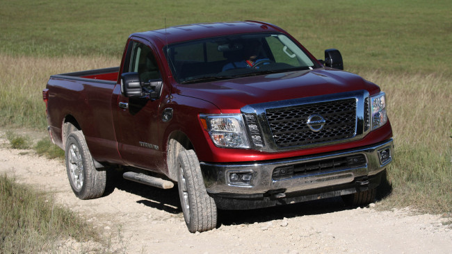 Обои картинки фото nissan titan xd single cab diesel 2017, автомобили, nissan, datsun, xd, titan, 2017, diesel, cab, single