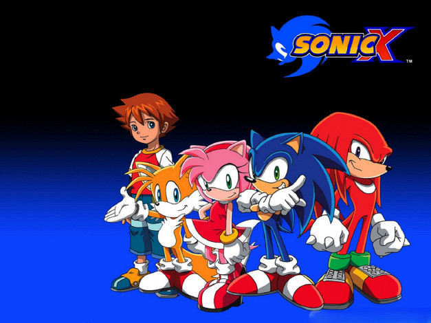 Обои картинки фото видео игры, sonic x, персонажи