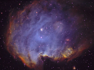 Картинка ngc 2174 эмиссионная туманность орионе космос галактики туманности