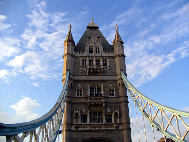 Обои картинки фото london, bridge, города, лондон, великобритания