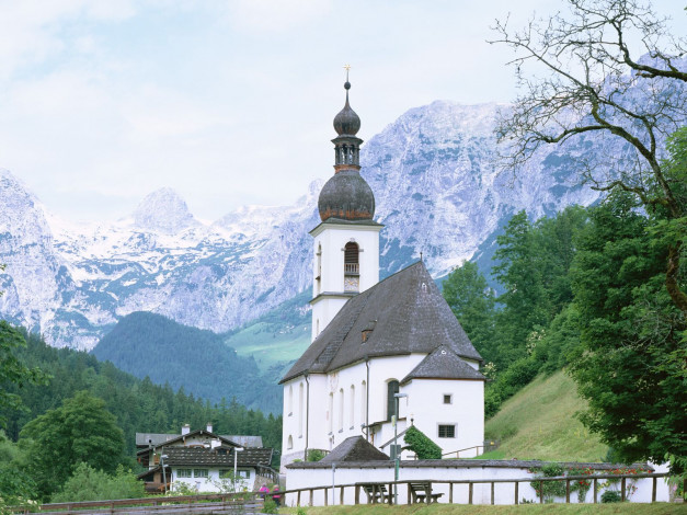 Обои картинки фото maria, gern, church, germany, города, католические, соборы, костелы, аббатства