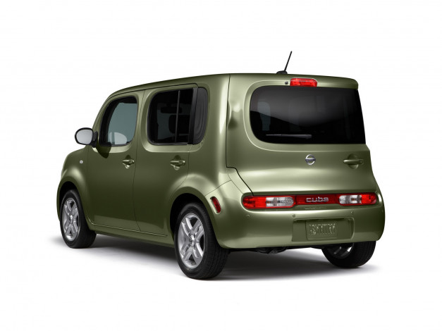 Обои картинки фото cube, 2011, автомобили, nissan, datsun