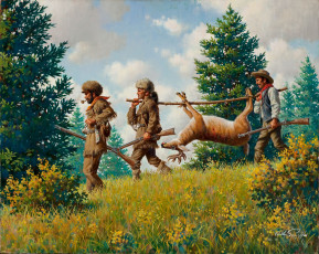 Картинка arthur saron sarnoff рисованные охотники добыча