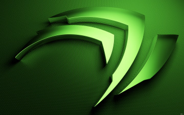 Картинка компьютеры nvidia зелёный