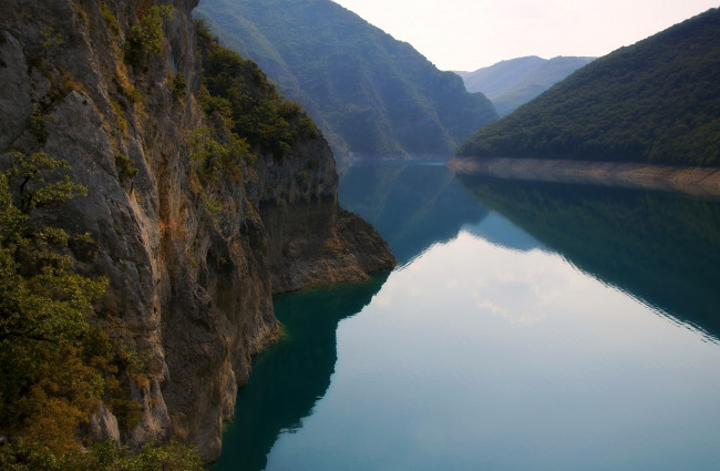Обои картинки фото природа, реки, озера, горы, вода, гладь, отражение