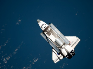 Картинка discovery космос космические корабли станции полет шаттл