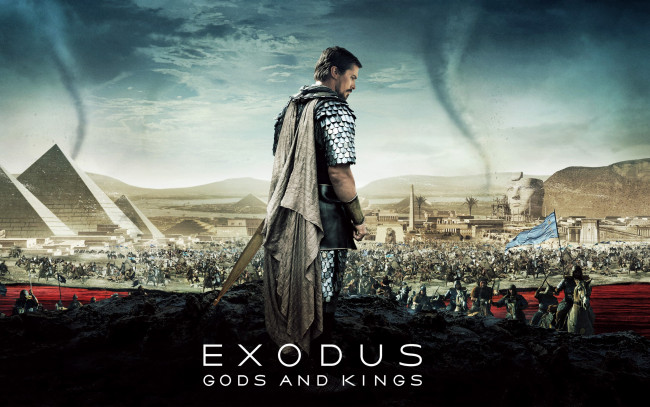 Обои картинки фото кино фильмы, exodus,  gods and kings, цари, и, боги, исход, gods, and, kings