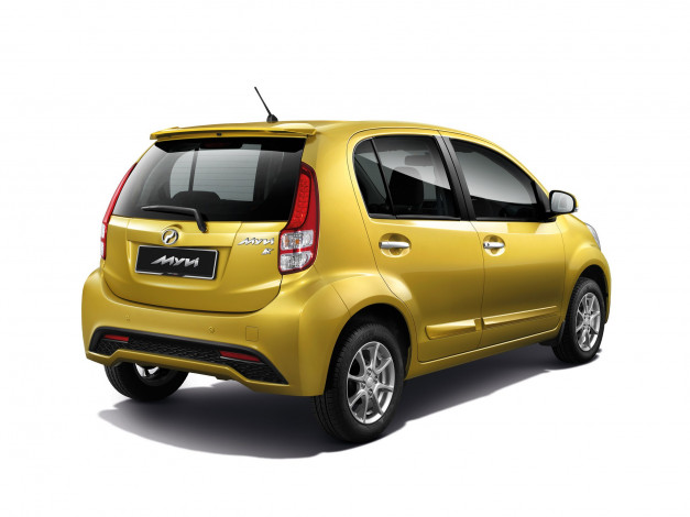 Обои картинки фото автомобили, perodua, 2015г, myvi