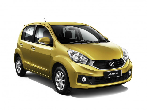 Обои картинки фото автомобили, perodua, 2015г, myvi