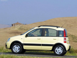 обоя fiat, panda, 4x4, 2004, автомобили