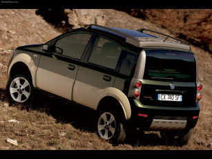 обоя fiat, panda, cross, 2006, автомобили