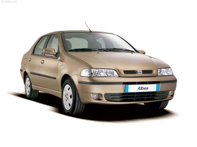 Обои картинки фото fiat, albea, 2002, автомобили