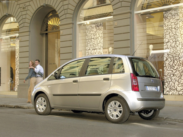 Обои картинки фото fiat, idea, 2003, автомобили