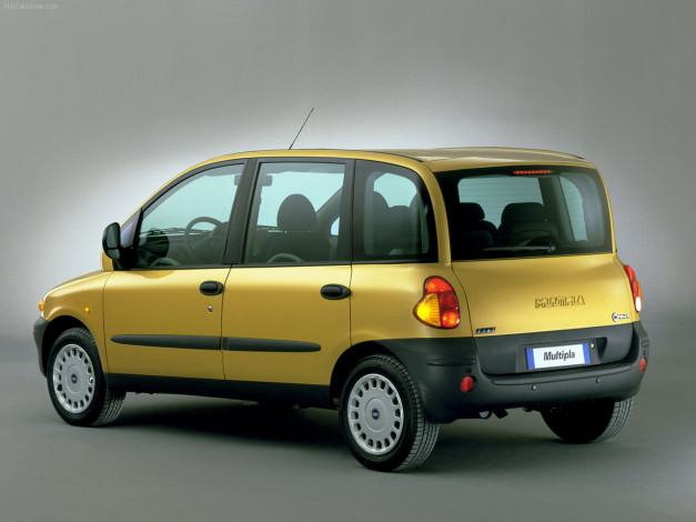 Обои картинки фото fiat, multipla, 2002, автомобили