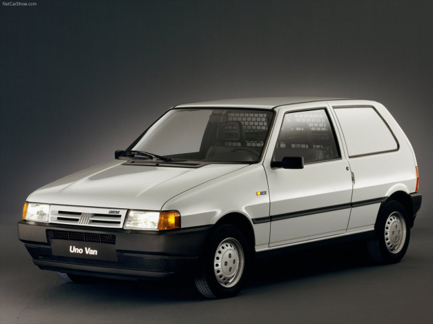 Обои картинки фото fiat, uno, 1990, автомобили