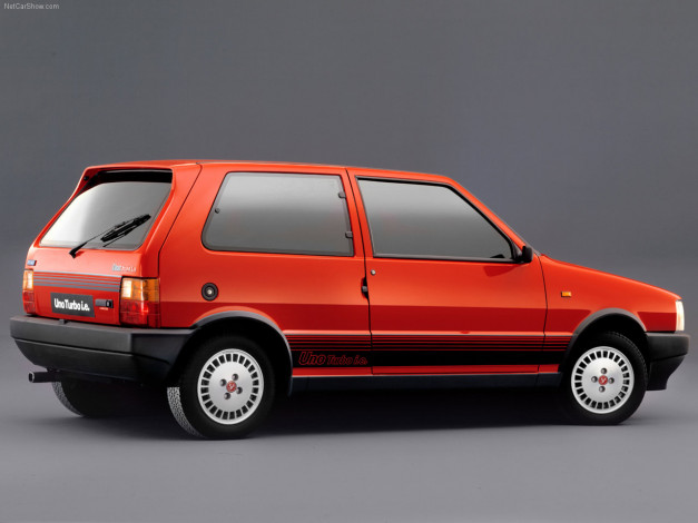 Обои картинки фото fiat, uno, 1990, автомобили