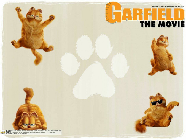 Обои картинки фото мультфильмы, garfield