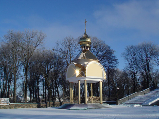 Обои картинки фото украина, ровно, города, православные, церкви, монастыри