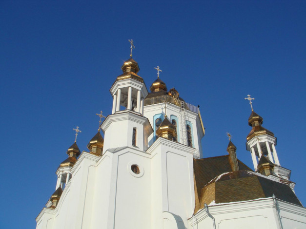 Обои картинки фото украина, ровно, города, православные, церкви, монастыри