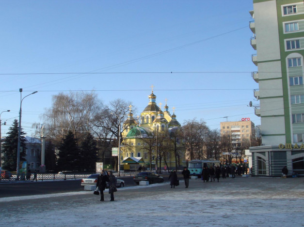 Обои картинки фото украина, ровно, города, православные, церкви, монастыри