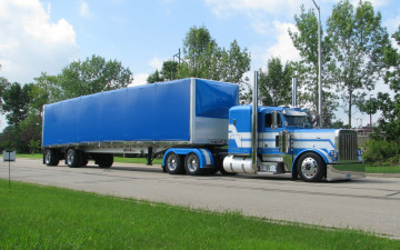 Картинка автомобили peterbilt