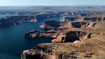 Картинка природа реки озера плоскогорье каньон река