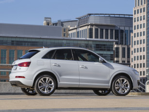 обоя автомобили, audi, tfsi, 2, 0, q3, светлый, quattro