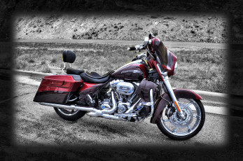 Картинка harley-davidson мотоциклы сша дорожные классические