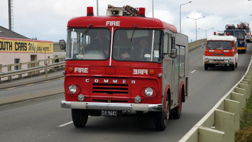 обоя 1967 commer gamecock fire engine, автомобили, пожарные машины, автомобиль, пожарный