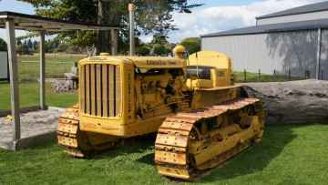 обоя caterpillar d-6 crawler, техника, тракторы, гусеничный, трактор