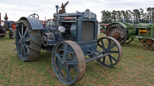 Обои картинки фото 1929 25-45 case tractor, техника, тракторы, колесный, трактор