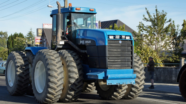 Обои картинки фото ford new holland 9482 tractor, техника, тракторы, трактор, колесный, тяжелый
