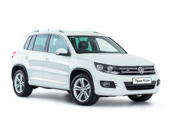 Картинка автомобили volkswagen tiguan r-line au-spec 2014г светлый