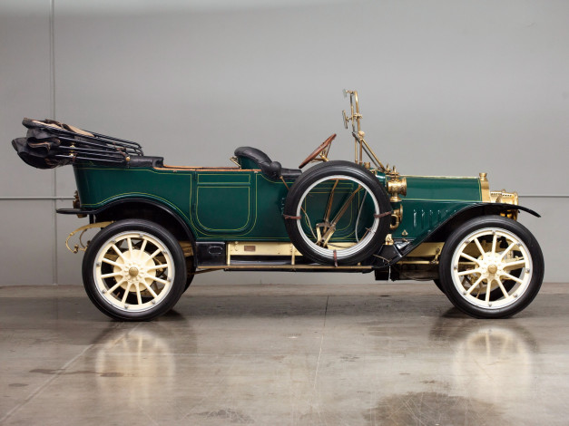 Обои картинки фото автомобили, классика, 5-passenger, premier, 4-40, 1911г, touring