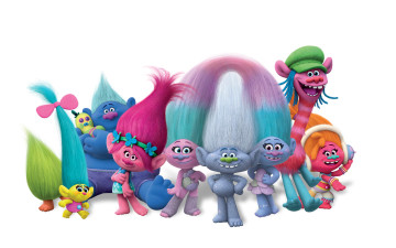 обоя мультфильмы, trolls