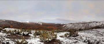 Картинка колыма природа пейзажи снег пейзаж долина горы вид