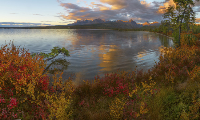 Обои картинки фото kolyma, природа, реки, озера, пейзаж, озеро, край, красота, осень, вид