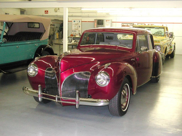 Обои картинки фото lincoln, continental, 1941, автомобили, классика