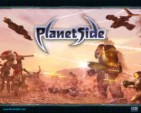 Картинка видео игры planetside