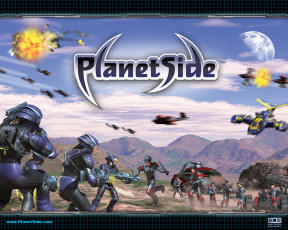 Картинка видео игры planetside