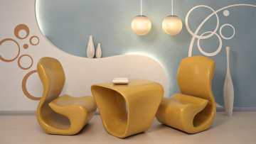 Картинка интерьер мебель стулья обои