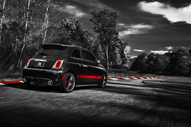 Обои картинки фото 2012, abarth, 500, автомобили, fiat